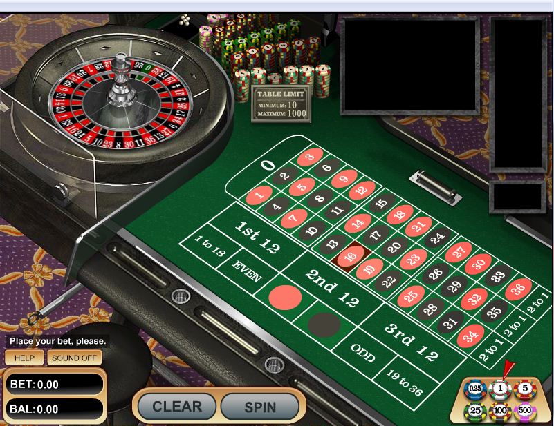 roulette en ligne